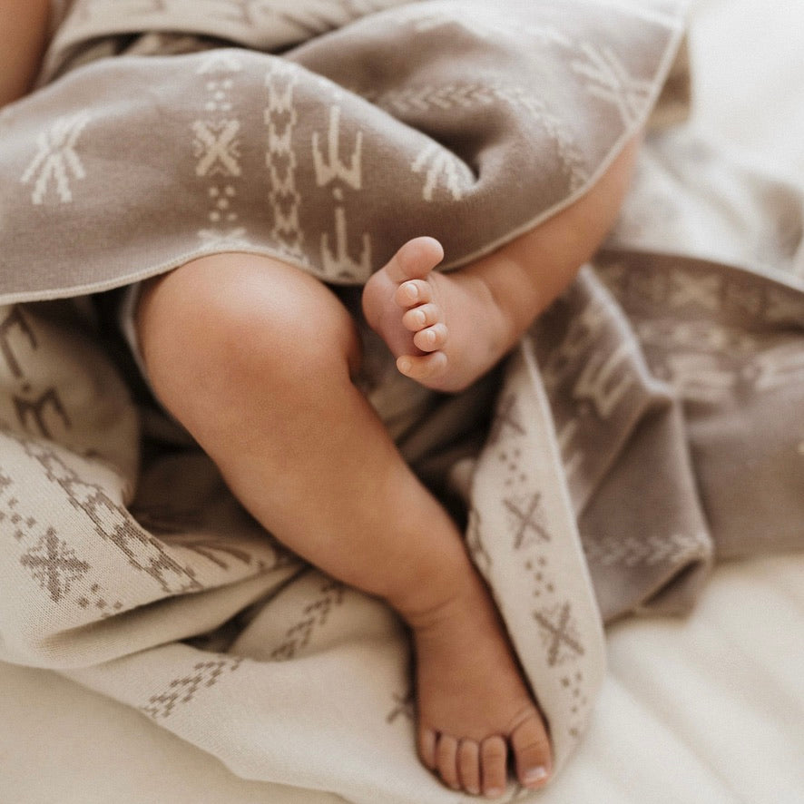 GOTS certified organic cotton, Baby blanket, poly baby blanket, baby, pacific island baby blanket, warm blanket, Neutral Blanket, beige, pram blanket, paraikete, heirloom blanket, organic cotton, woven, pēpi, baby, pepe, samoan baby, tongan baby, cook island baby, niue baby, fiji baby, island baby, nesian baby, polynesian baby, polynesian baby blanket, cultural baby blanket, pacific island baby products