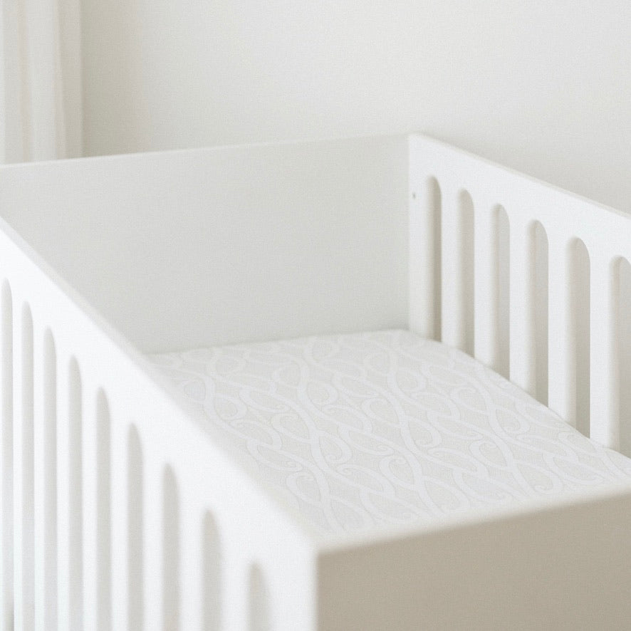 Māori cot sheet, koru cot sheet, Māori baby, maori, cultural baby, cot sheet, pepe cot sheet, pēpi cot sheet, koru, Māori baby,