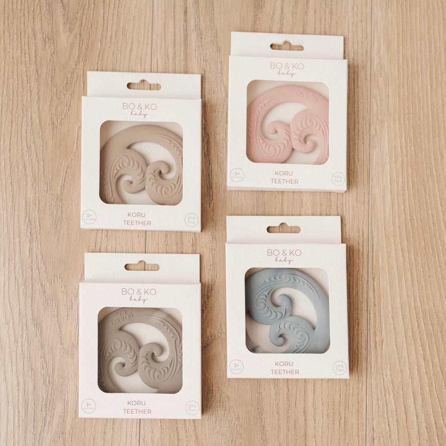Koru Teether | Olive