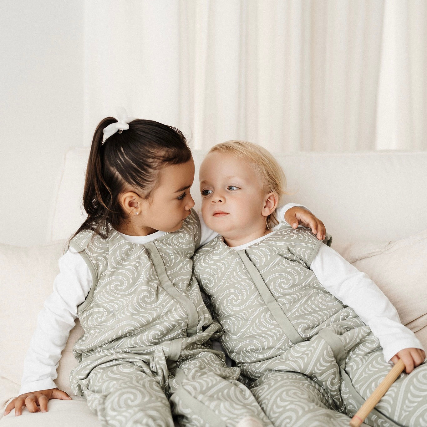 Flax Ngaru Duvet Weight Sleeping Suit