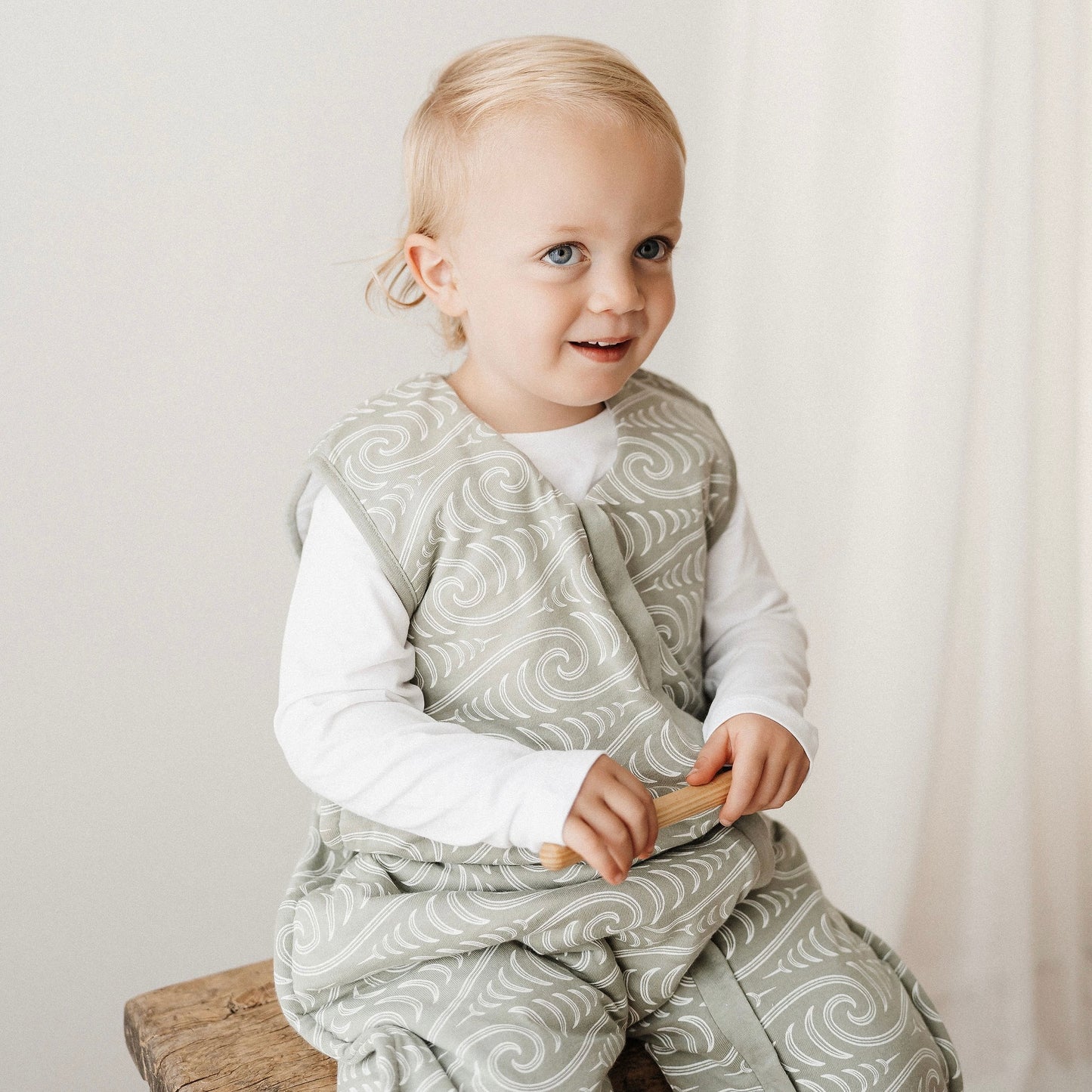 Flax Ngaru Duvet Weight Sleeping Suit