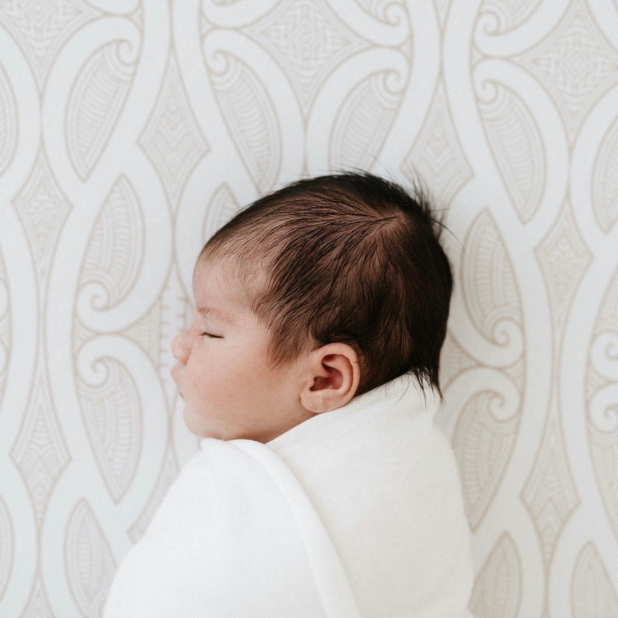 Māori cot sheet, koru cot sheet, Māori baby, maori, cultural baby, cot sheet, pepe cot sheet, pēpi cot sheet, koru, Māori baby,