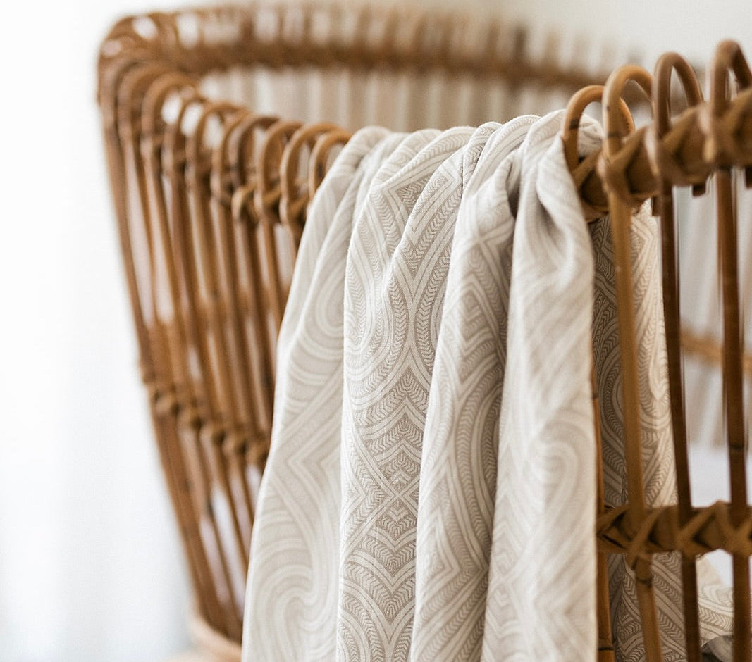 Māori baby, maori, cultural baby, baby wrap, pepe wrap, pēpi wrap, swaddle, feeding cover, nursing cover, shade cloth, baby shade cloth, light baby blanket, bamboo and cotton blend, cultural baby, burp cloth, Māori pēpi wrap