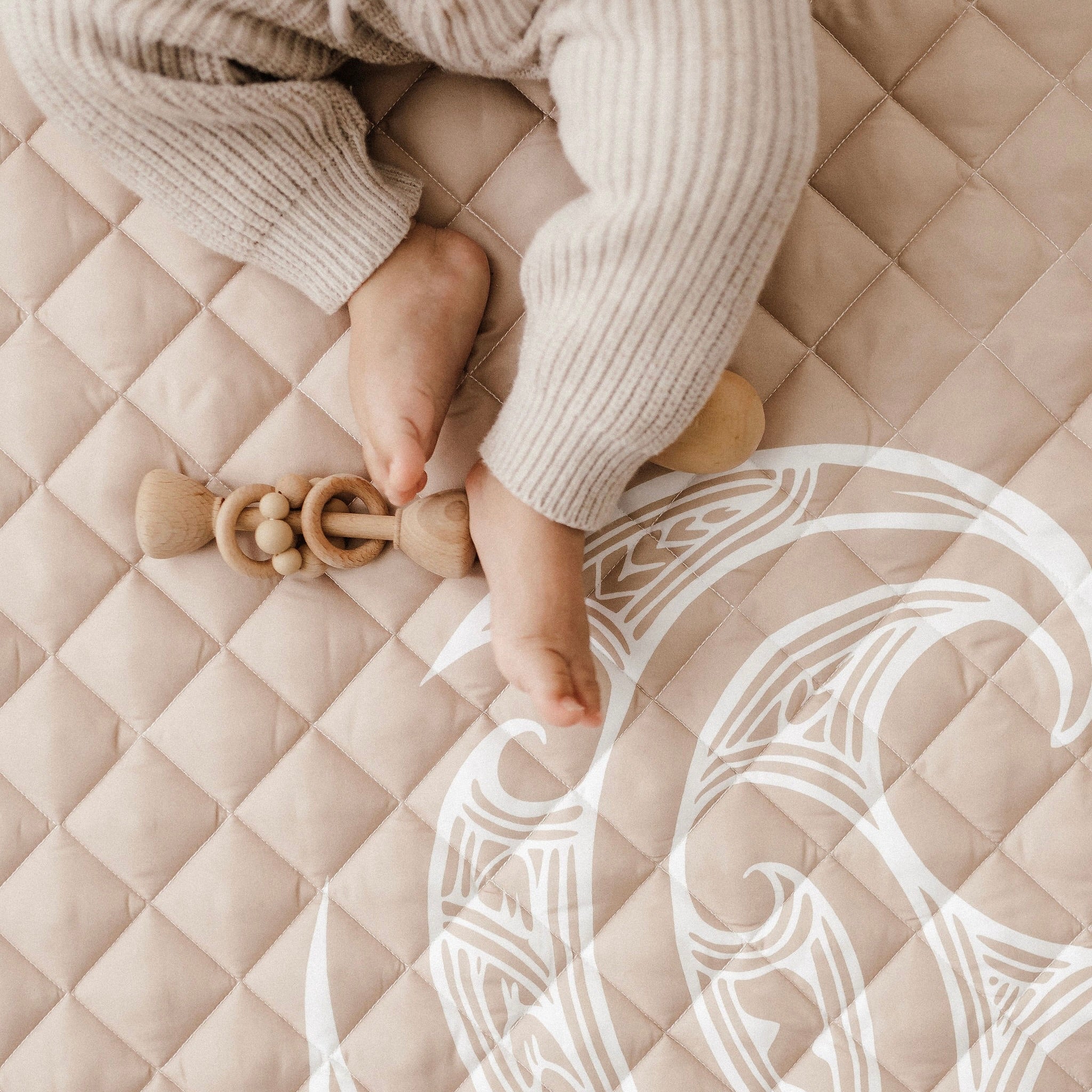 baby, baby playmat, pēpi, pēpi playmat, maori, māori, tummy time, playtime, baby products, maori baby products, cultural baby