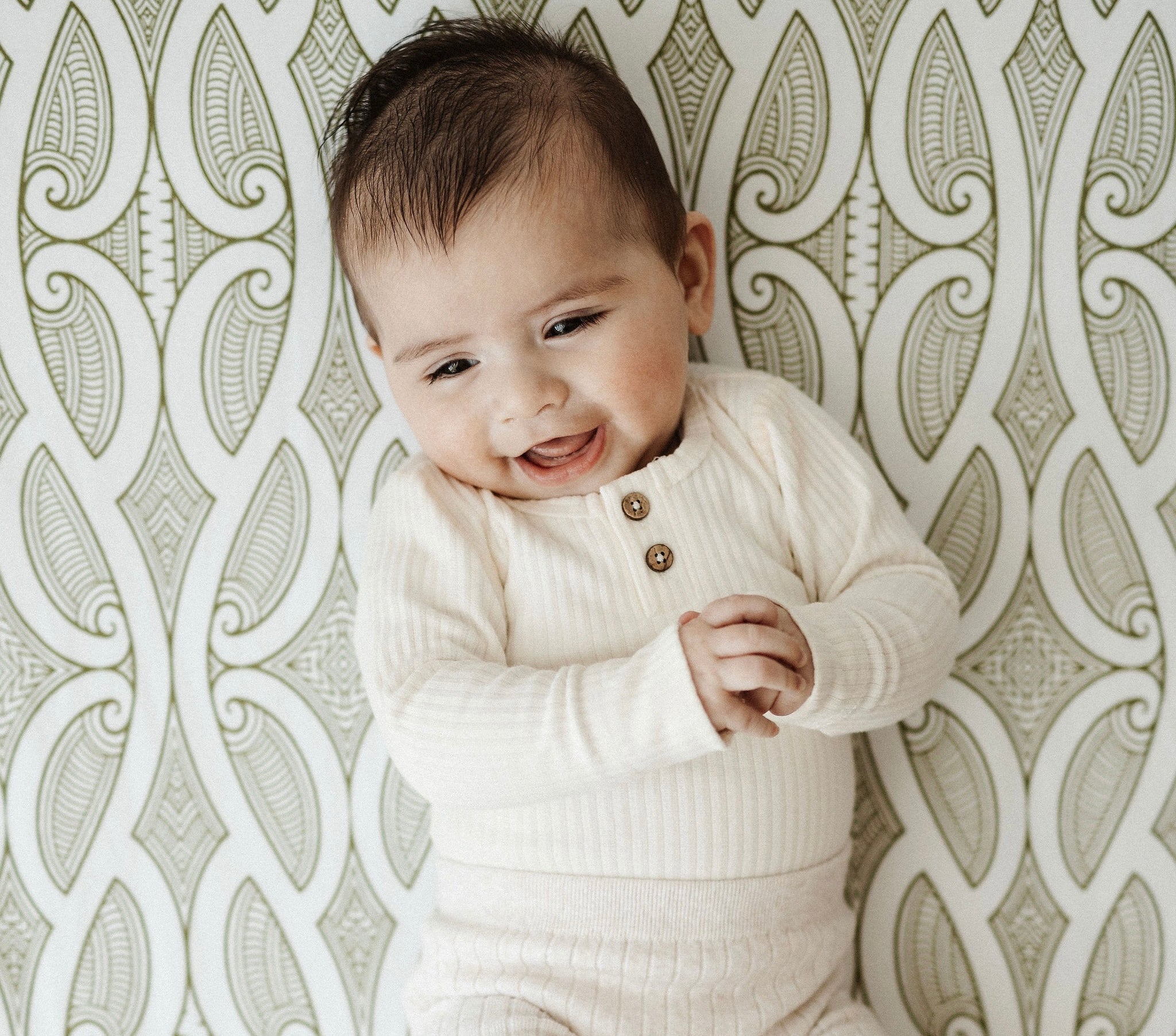 Māori cot sheet, koru cot sheet, Māori baby, maori, cultural baby, cot sheet, pepe cot sheet, pēpi cot sheet, koru, Māori baby