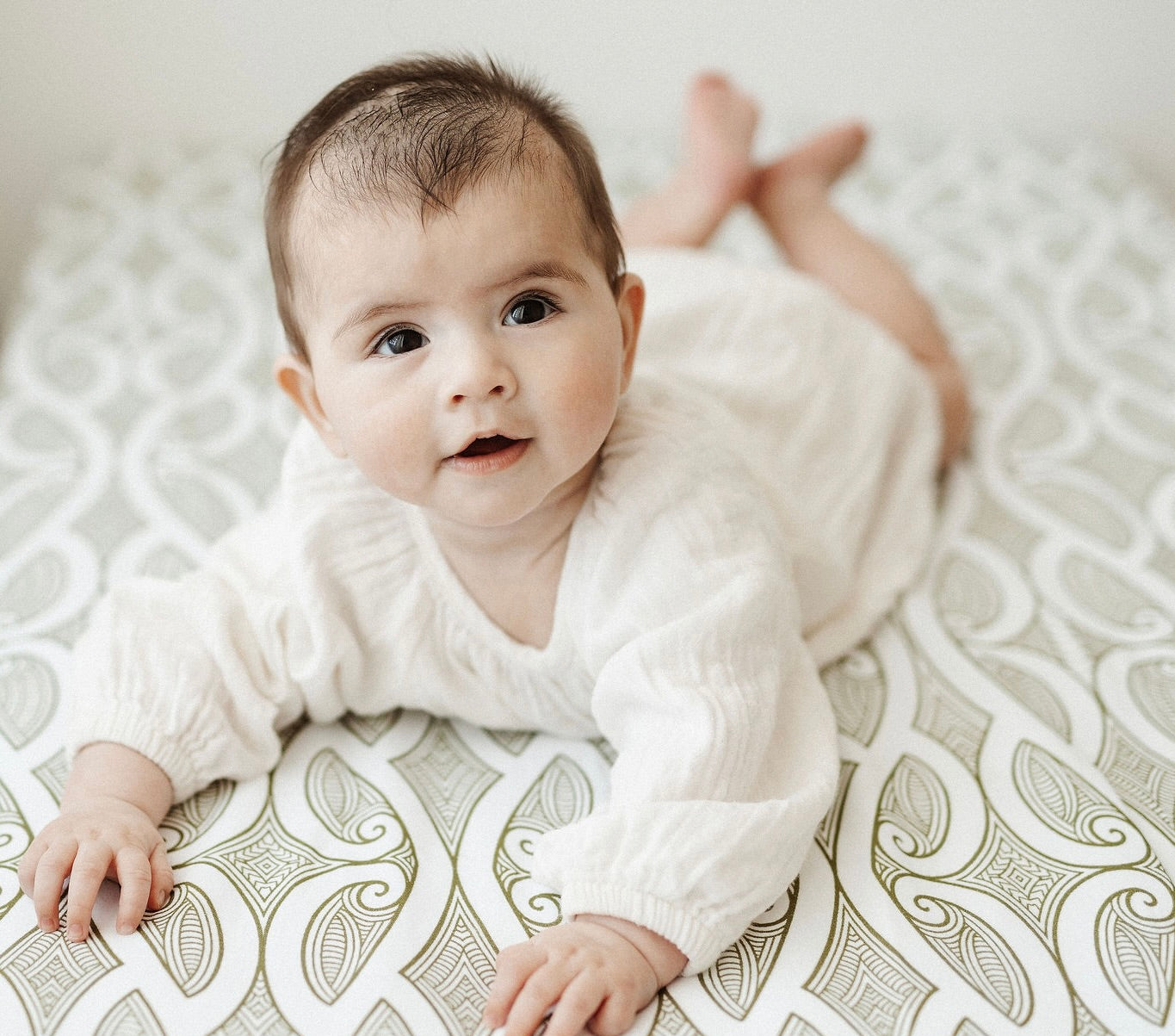 Māori cot sheet, koru cot sheet, Māori baby, maori, cultural baby, cot sheet, pepe cot sheet, pēpi cot sheet, koru, Māori baby