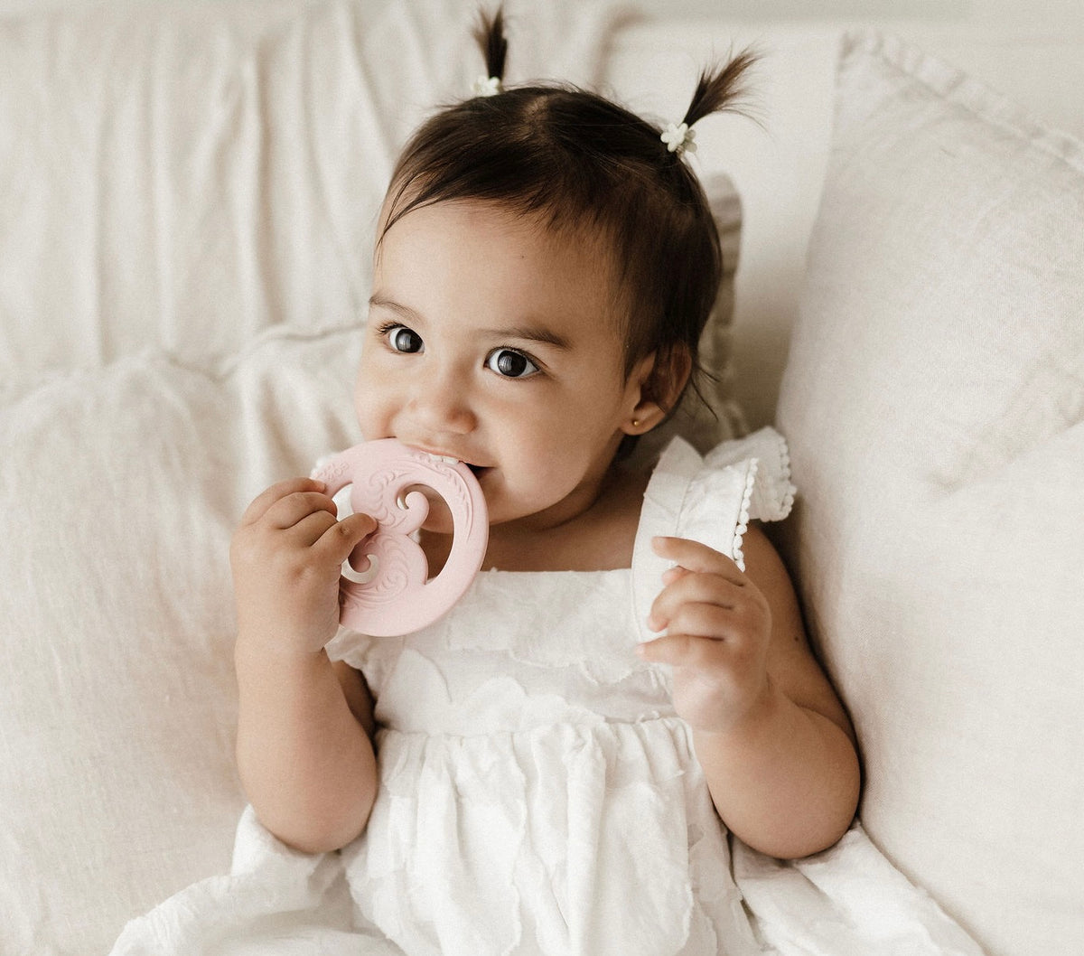 koru, baby toy, koru teether, Teether, Baby teether, Maori baby teether, maori teether, easy to hold, food grade silicone, bpa free, phthalate free, babies, teething, cultural baby products