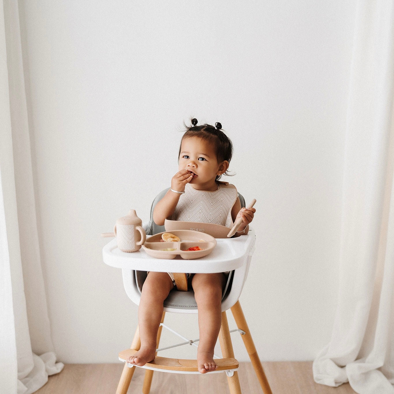 Essentials Feeding Set | Tan