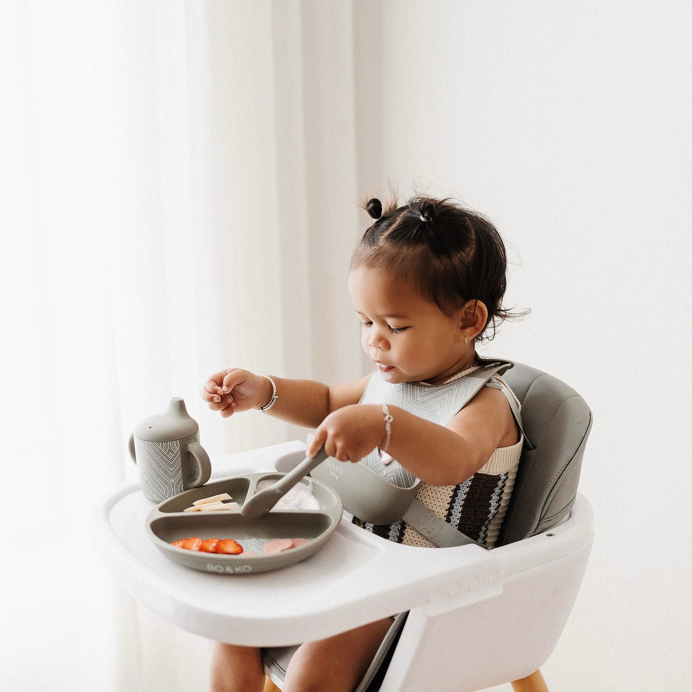 Essentials Feeding Set | Khaki