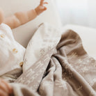 GOTS certified organic cotton, Baby blanket, poly baby blanket, baby, pacific island baby blanket, warm blanket, Neutral Blanket, beige, pram blanket, paraikete, heirloom blanket, organic cotton, woven, pēpi, baby, pepe, samoan baby, tongan baby, cook island baby, niue baby, fiji baby, island baby, nesian baby, polynesian baby, polynesian baby blanket, cultural baby blanket, pacific island baby products