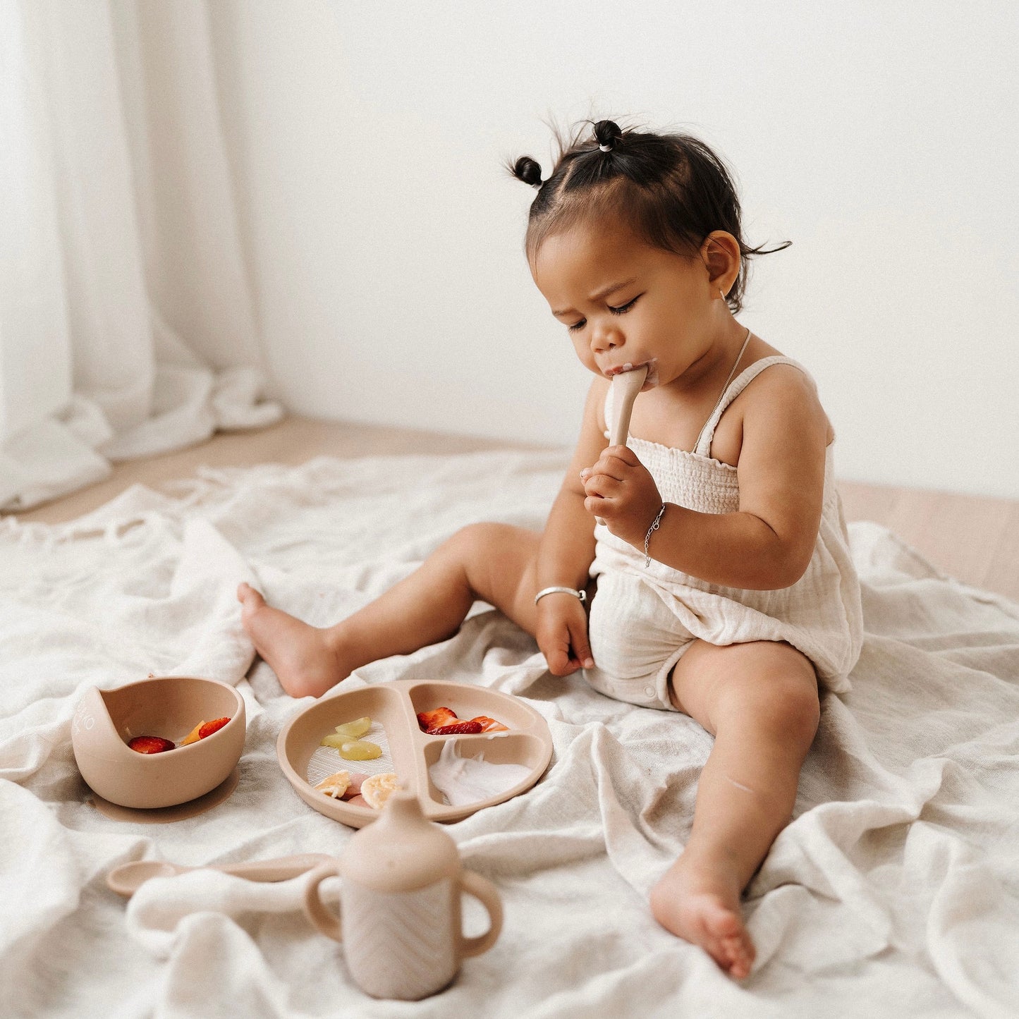 Essentials Feeding Set | Tan