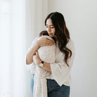 Māori baby, maori, cultural baby, baby wrap, pepe wrap, pēpi wrap, swaddle, feeding cover, nursing cover, shade cloth, baby shade cloth, light baby blanket, bamboo and cotton blend, cultural baby, burp cloth, Māori pēpi wrap