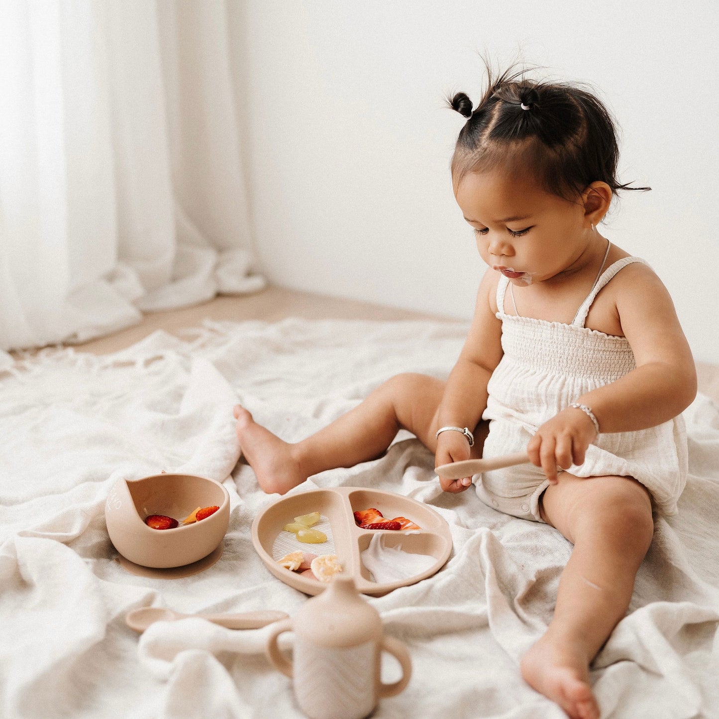 Essentials Feeding Set | Tan