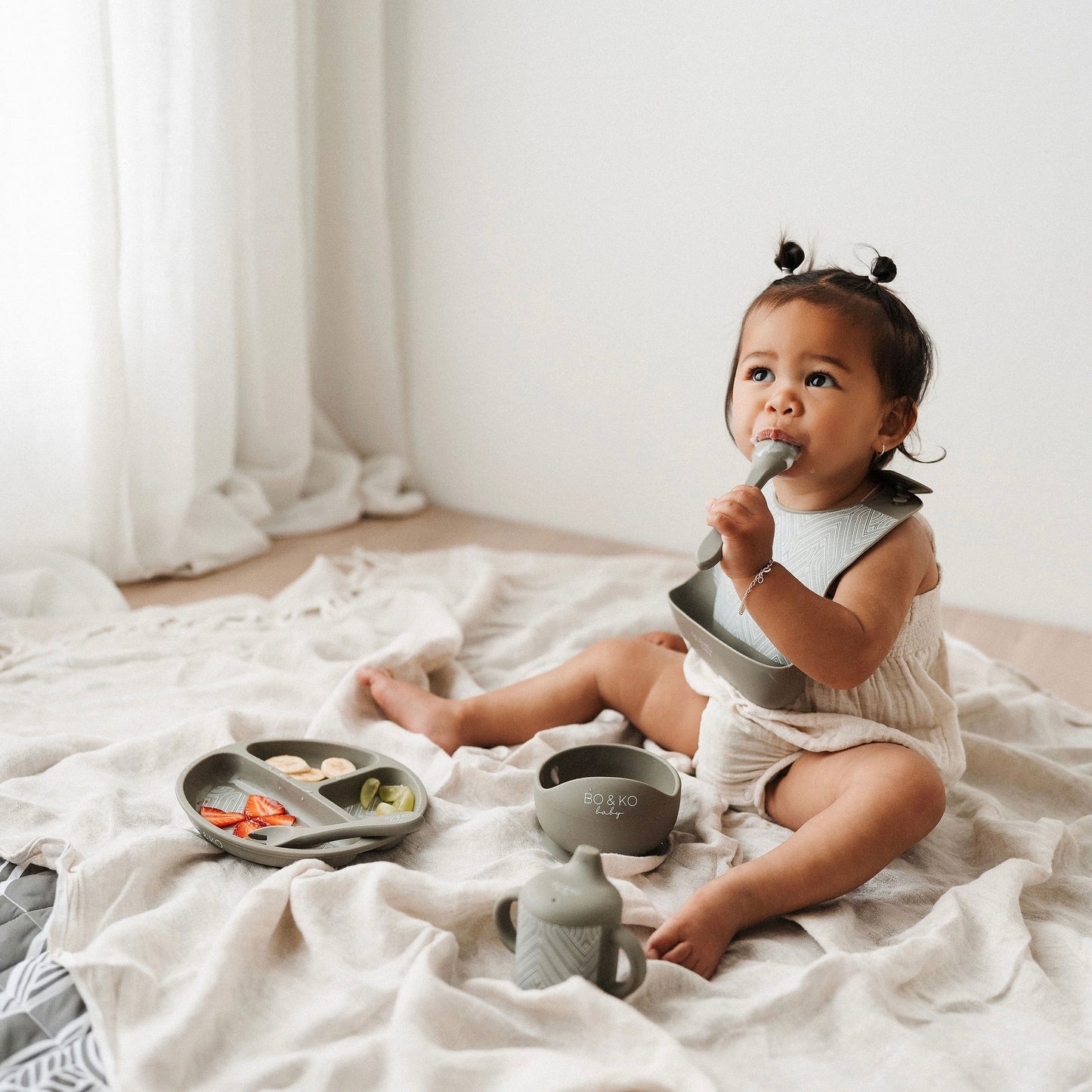 Essentials Feeding Set | Khaki