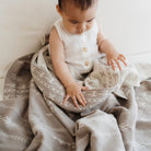 GOTS certified organic cotton, Baby blanket, poly baby blanket, baby, pacific island baby blanket, warm blanket, Neutral Blanket, beige, pram blanket, paraikete, heirloom blanket, organic cotton, woven, pēpi, baby, pepe, samoan baby, tongan baby, cook island baby, niue baby, fiji baby, island baby, nesian baby, polynesian baby, polynesian baby blanket, cultural baby blanket, pacific island baby products