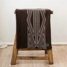 GOTS certified organic cotton, Baby blanket, maori baby blanket, Māori baby, Māori baby blanket, warm blanket, Neutral Blanket, beige, pram blanket, paraikete, heirloom blanket, organic cotton, woven, pēpi, baby, pepe, brown blanket, brown baby blanket, māori 