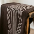 GOTS certified organic cotton, Baby blanket, maori baby blanket, Māori baby, Māori baby blanket, warm blanket, Neutral Blanket, beige, pram blanket, paraikete, heirloom blanket, organic cotton, woven, pēpi, baby, pepe, brown blanket, brown baby blanket, māori 