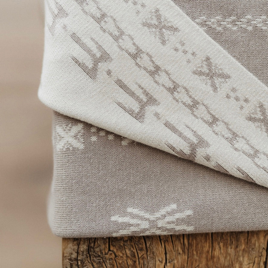 GOTS certified organic cotton, Baby blanket, poly baby blanket, baby, pacific island baby blanket, warm blanket, Neutral Blanket, beige, pram blanket, paraikete, heirloom blanket, organic cotton, woven, pēpi, baby, pepe, samoan baby, tongan baby, cook island baby, niue baby, fiji baby, island baby, nesian baby, polynesian baby, polynesian baby blanket, cultural baby blanket, pacific island baby products