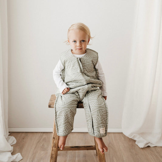 Flax Ngaru Duvet Weight Sleeping Suit