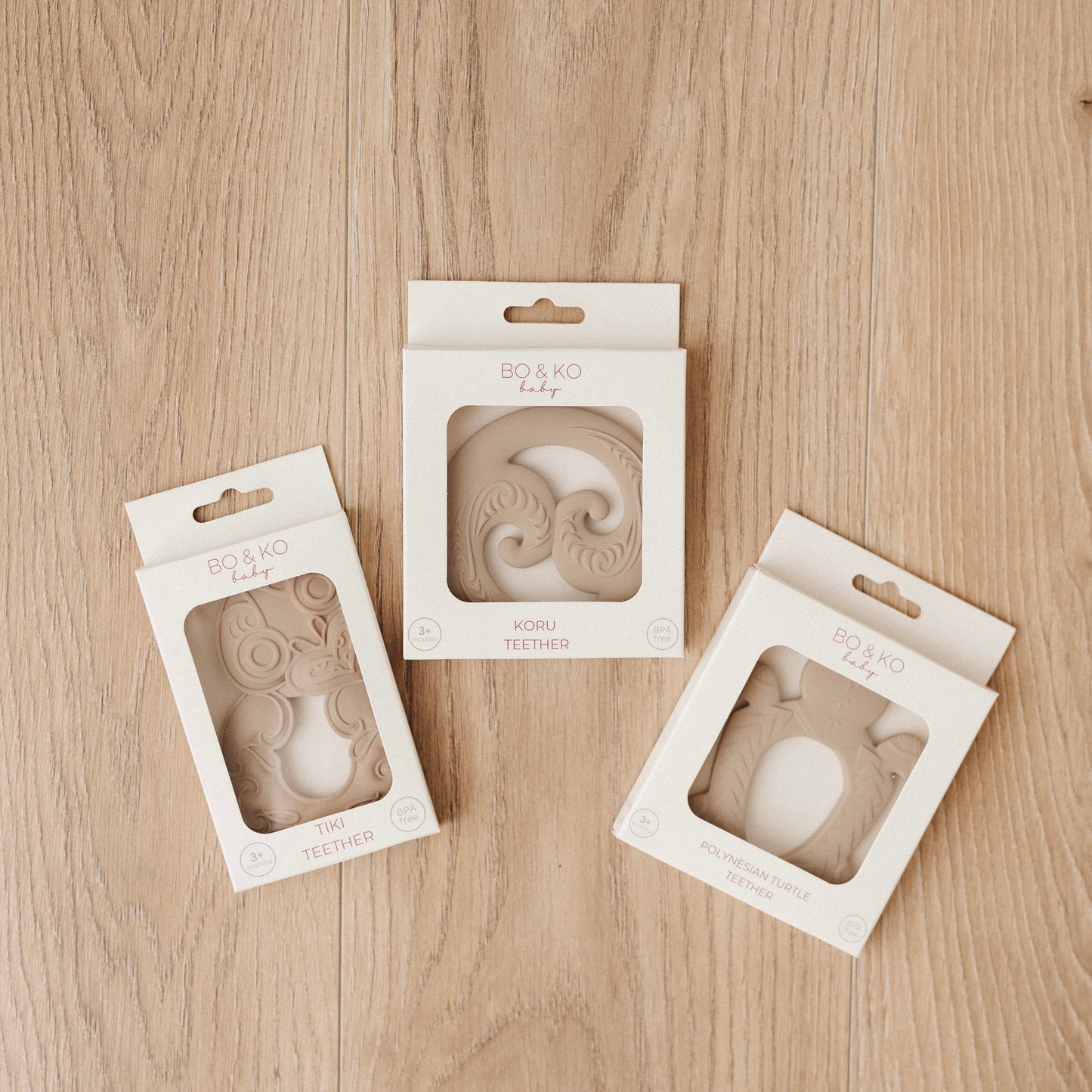 Koru Teether | Latte