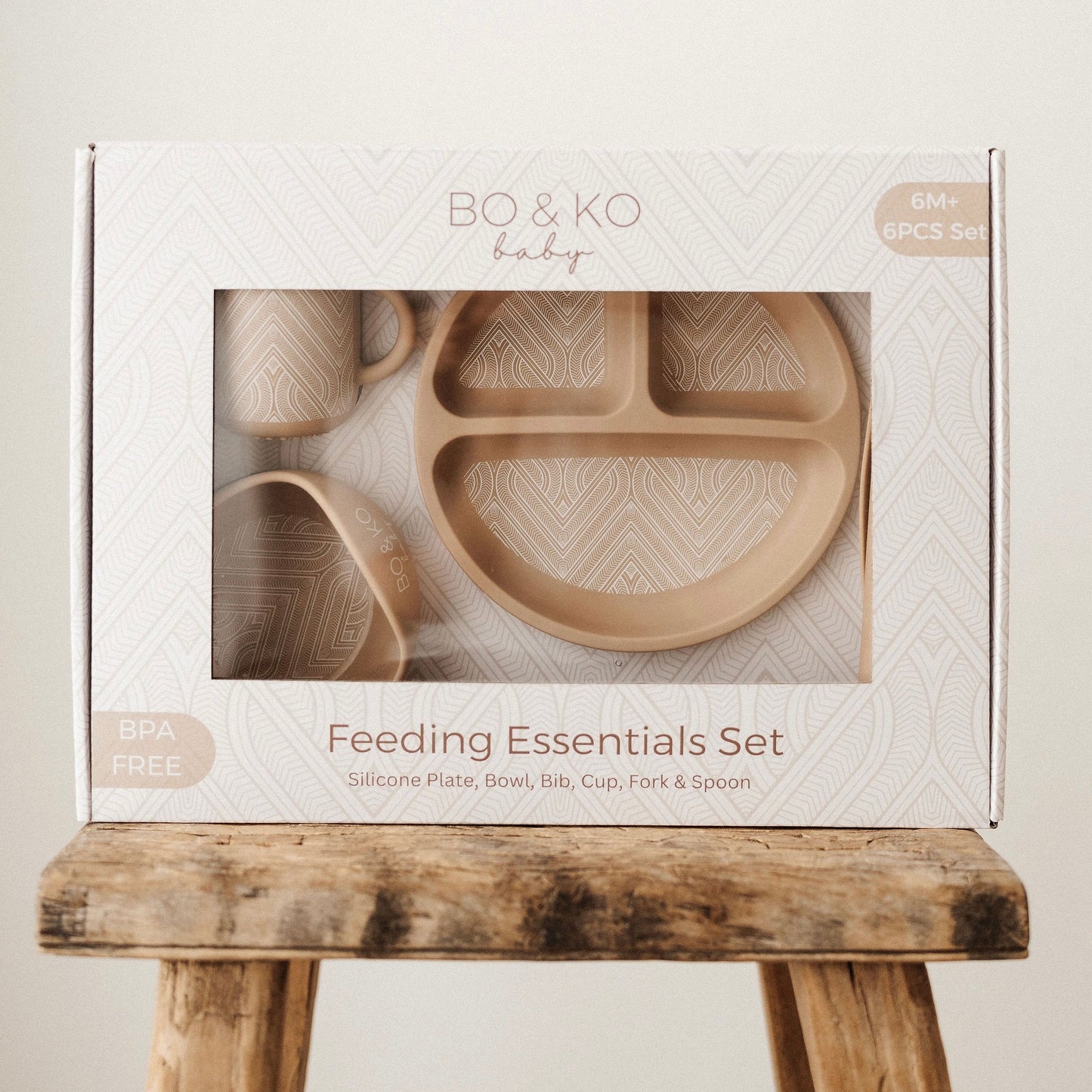 Essentials Feeding Set | Tan