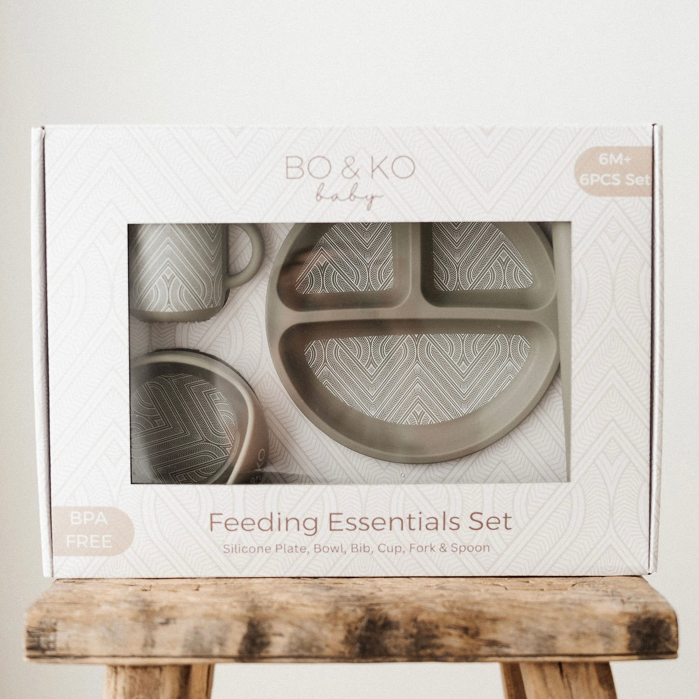 Essentials Feeding Set | Khaki