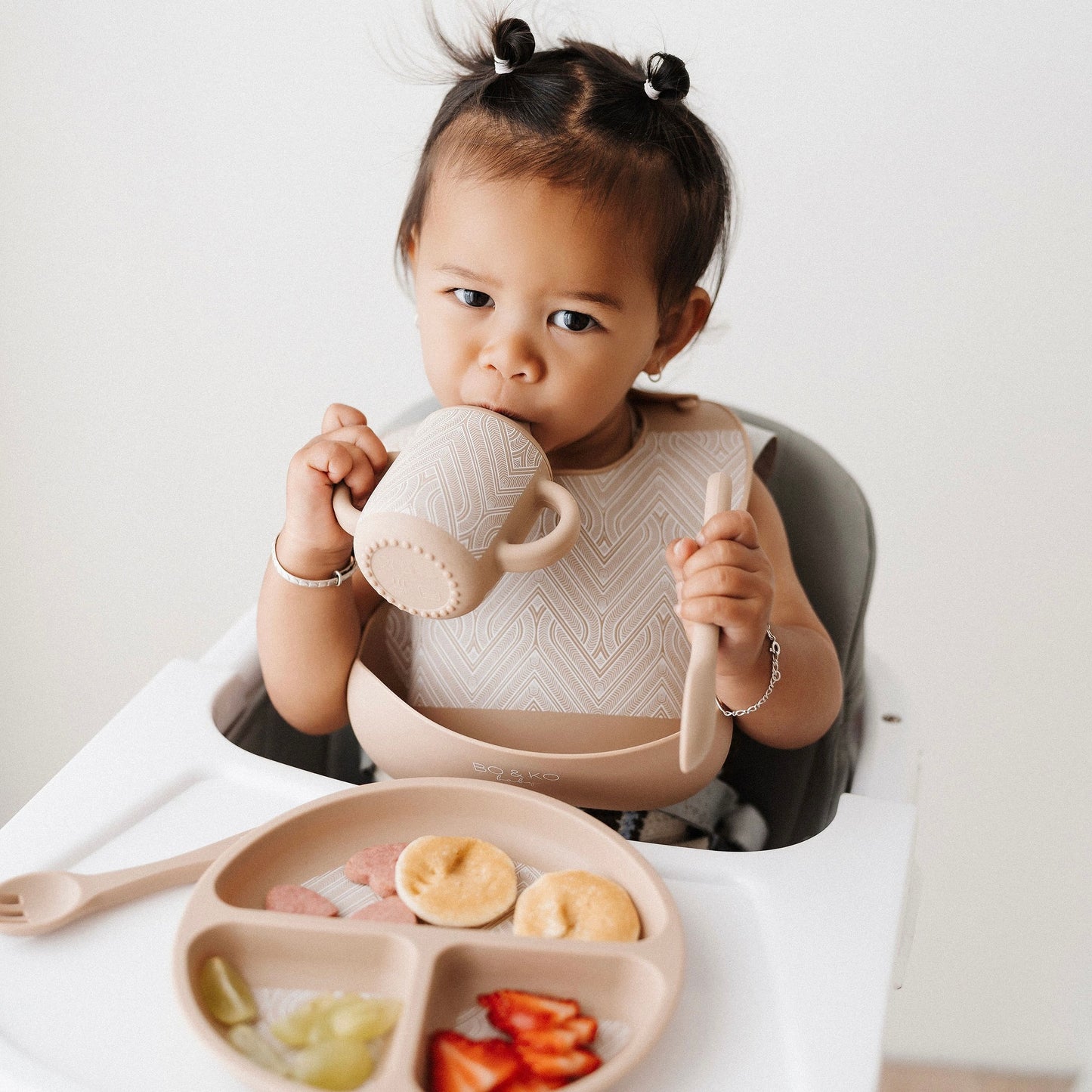 Essentials Feeding Set | Tan