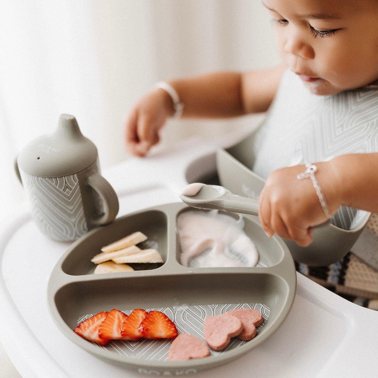 Essentials Feeding Set | Khaki