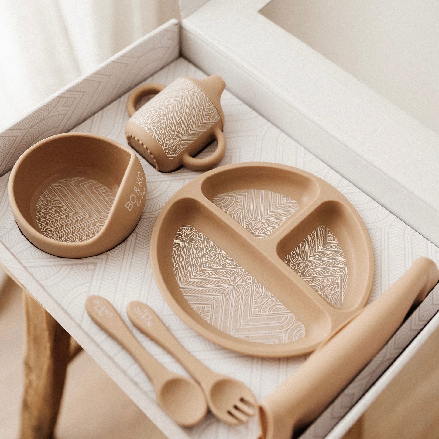 Essentials Feeding Set | Tan