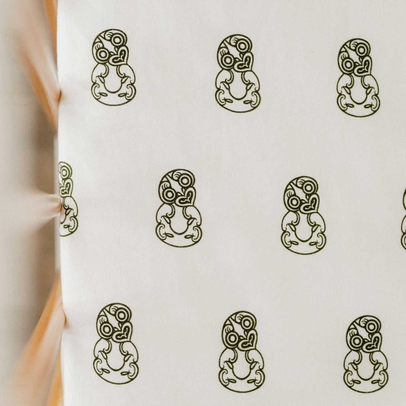 Fitted Cot Sheet | Tiki Green